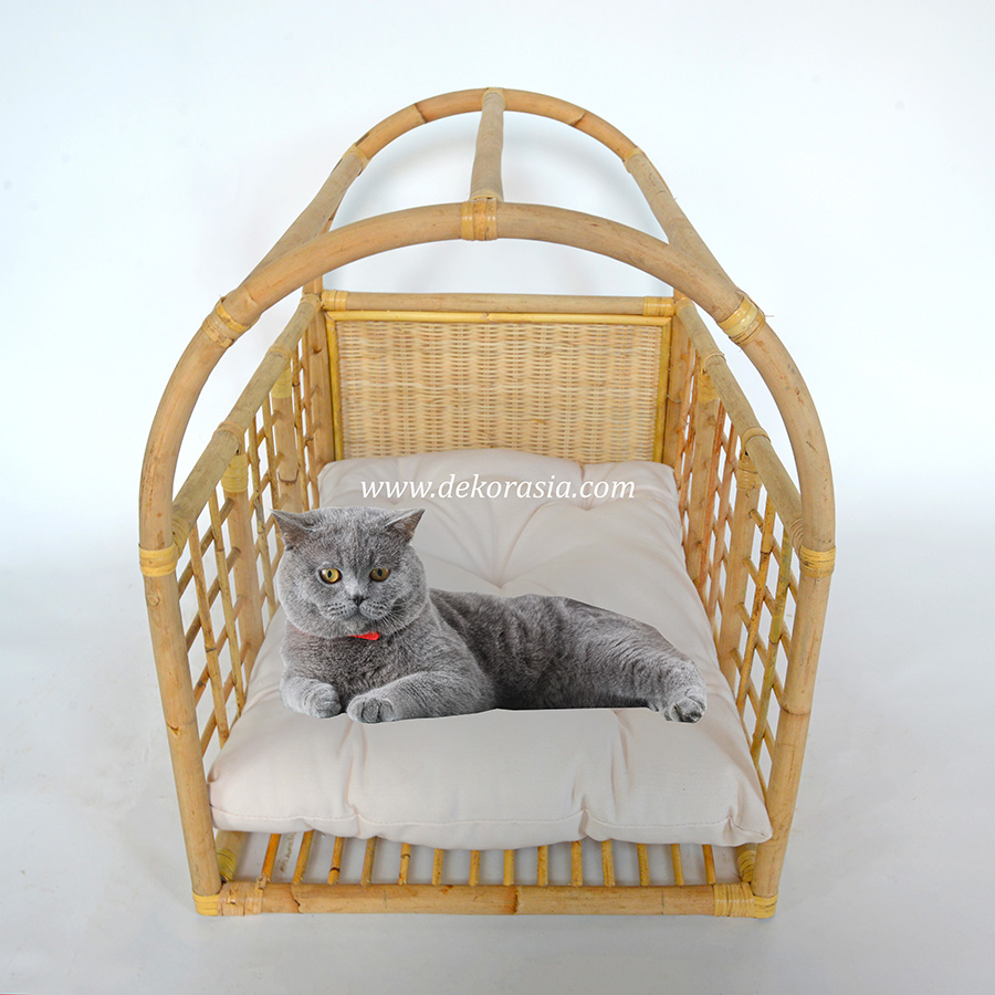 New design Luxury Rattan Pet Bed, Pet Beds Dogs And Cats Bed